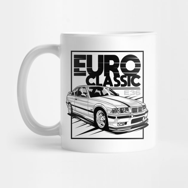 Classic Euro Car M3 E36 by idrdesign